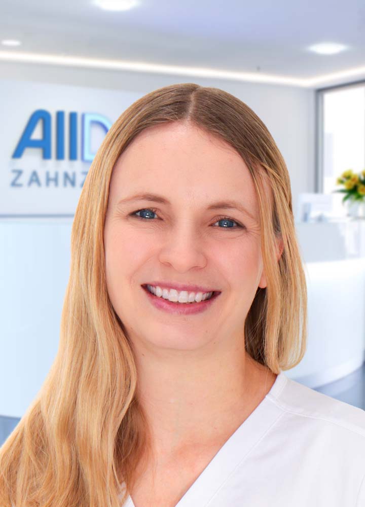 Portrait Zahnärztin Lisa De Boer (AllDent München Hauptbahnhof)